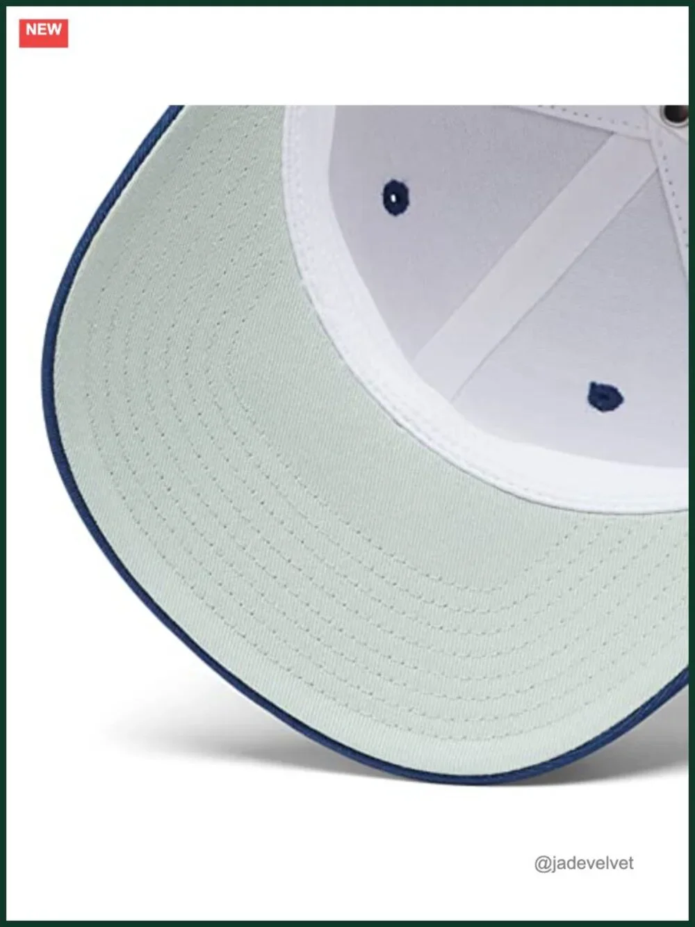 Mesh Snapback Hat with Pre-Formed Bill for Outdoor Use